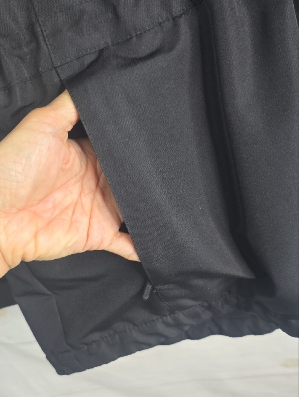 Pacific Trail Black Hooded Utility Winter Jacket with Drawstring Waist Sz Med - Picture 3 of 15